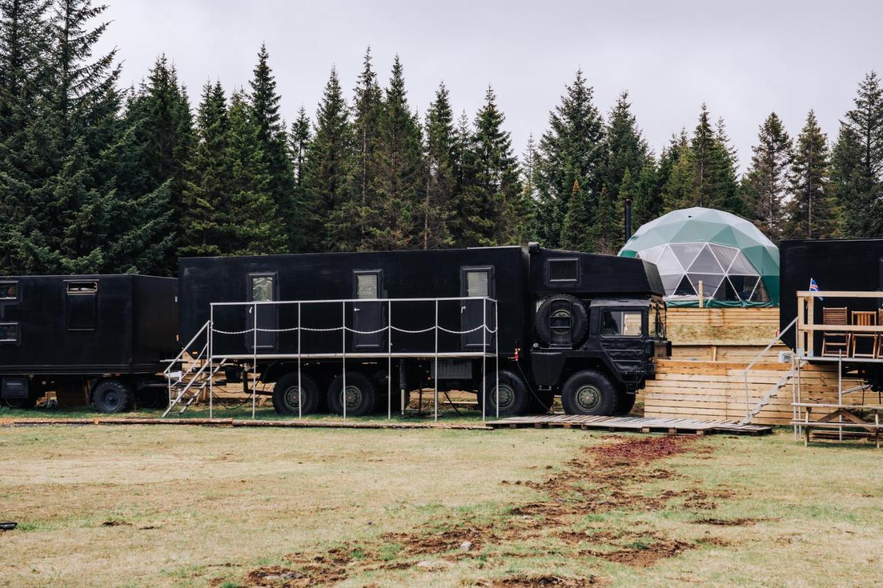 Golden Circle Truck Hotel Selfoss Kültér fotó